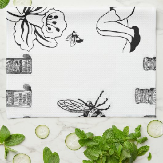 keukenhanddoek voor hommels (Gevouwen)