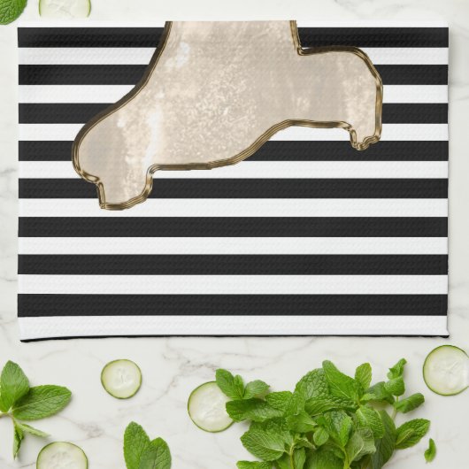 Keukenhanddoek voor hondenhonden (Gevouwen)