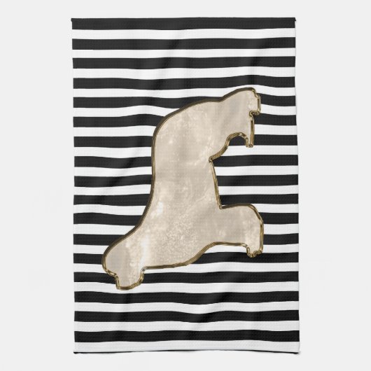 Keukenhanddoek voor hondenhonden (Verticaal)