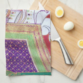 keukenhanddoek voor Indiase topolifanten (Quarter Fold)