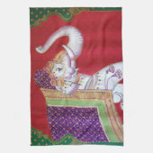 keukenhanddoek voor Indiase topolifanten (Verticaal)