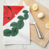 keukenhanddoek voor initialen (Quarter Fold)