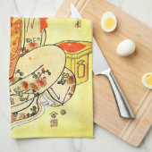  keukenhanddoek voor Japanse kunst (Quarter Fold)