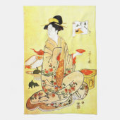  keukenhanddoek voor Japanse kunst (Verticaal)