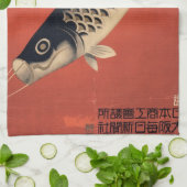  keukenhanddoek voor Japanse vis (Gevouwen)