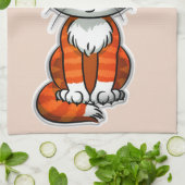 keukenhanddoek voor kerstkat (Gevouwen)