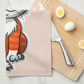 keukenhanddoek voor kerstkat (Quarter Fold)