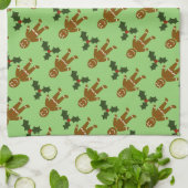 Keukenhanddoek voor kerstkeuken (Gevouwen)