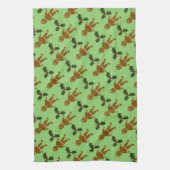 Keukenhanddoek voor kerstkeuken (Verticaal)
