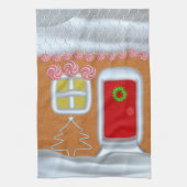 Keukenhanddoek voor kerstkeuken (Verticaal)