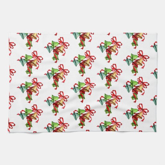 keukenhanddoek voor kerstmis (Horizontaal)