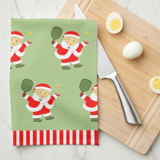 Keukenhanddoek voor Kerstmis (Quarter Fold)