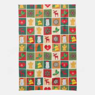 keukenhanddoek voor kerstmis