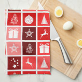 keukenhanddoek voor kerstmis (Quarter Fold)