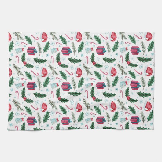 keukenhanddoek voor kerstmis (Horizontaal)