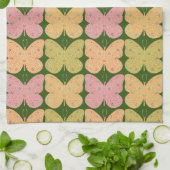 Keukenhanddoek voor kleurrijke Vintage Floral Butt (Gevouwen)