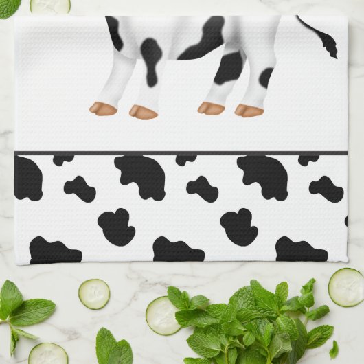 keukenhanddoek voor Koe in het land (Gevouwen)