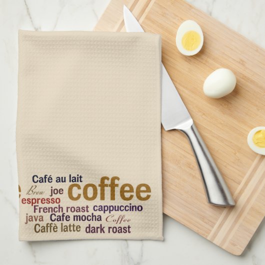 Keukenhanddoek voor koffie (Quarter Fold)