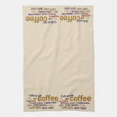 Keukenhanddoek voor koffie (Verticaal)