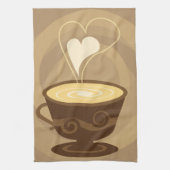 Keukenhanddoek voor koffie (Verticaal)