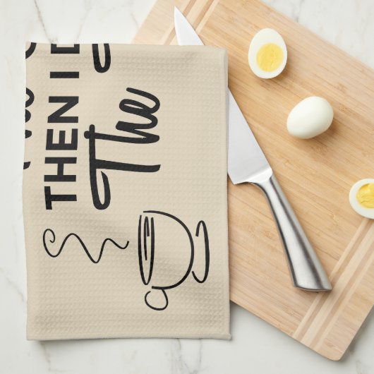 Keukenhanddoek voor koffie (Quarter Fold)