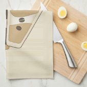 Keukenhanddoek voor koffie (Quarter Fold)