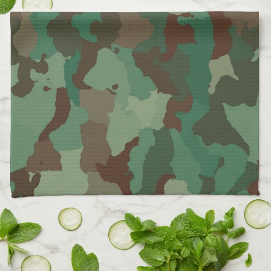 keukenhanddoek voor militaire camouflage (Gevouwen)