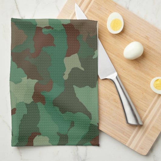keukenhanddoek voor militaire camouflage (Quarter Fold)