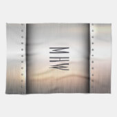 keukenhanddoek voor monogram voor metalen (Horizontaal)