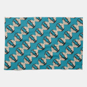 keukenhanddoek voor muzieknoten (Horizontaal)