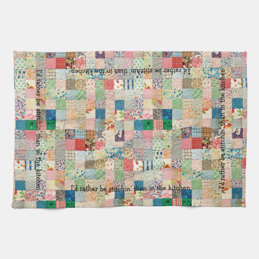  keukenhanddoek voor patchwork (Horizontaal)