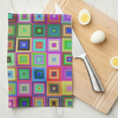 keukenhanddoek voor regenboogpleinen (Quarter Fold)