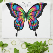 keukenhanddoek voor regenboogvlinder (Gevouwen)