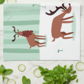 Keukenhanddoek voor rendieren (Gevouwen)