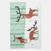Keukenhanddoek voor rendieren (Verticaal)