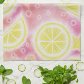 keukenhanddoek voor roze limonade (Gevouwen)