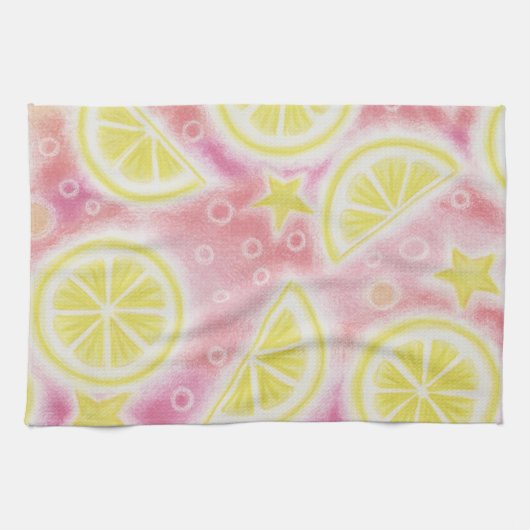 keukenhanddoek voor roze limonade (Horizontaal)