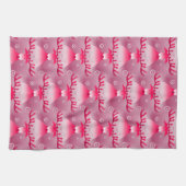keukenhanddoek voor roze rendierkeuken (Horizontaal)