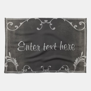 Keukenhanddoek voor Silent Filmscript