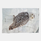 keukenhanddoek voor snowy Owl (Horizontaal)