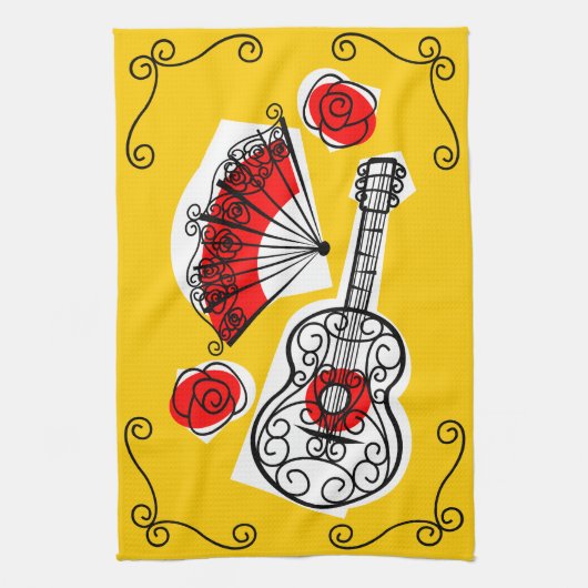 keukenhanddoek voor Souvenirs Corners (Verticaal)