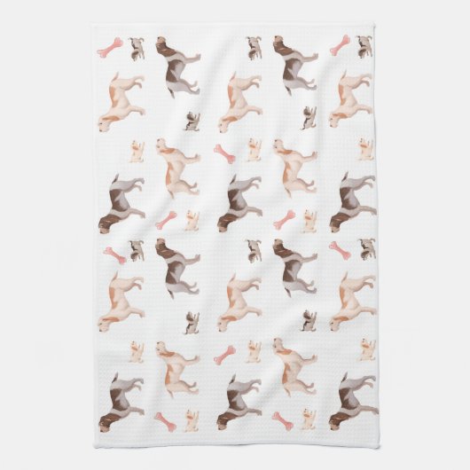 keukenhanddoek voor spinone (Verticaal)