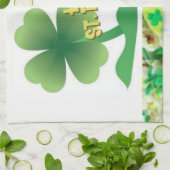 Keukenhanddoek voor St. Patrick's Day (Gevouwen)