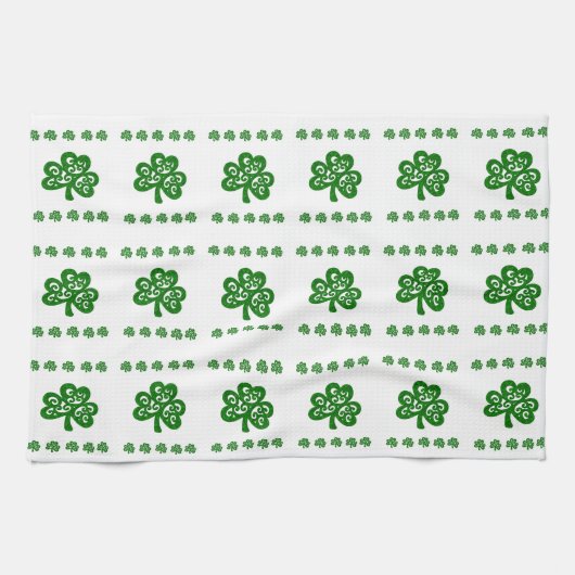 Keukenhanddoek voor St. Patrick's Day (Horizontaal)