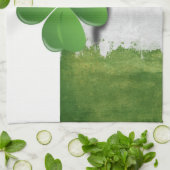 Keukenhanddoek voor St. Patrick's Day (Gevouwen)