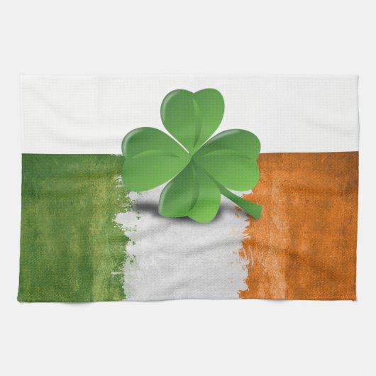 Keukenhanddoek voor St. Patrick's Day (Horizontaal)