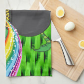 Keukenhanddoek voor St. Patrick's Day (Quarter Fold)