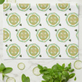 Keukenhanddoek voor St. Patrick's Day (Gevouwen)