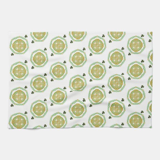 Keukenhanddoek voor St. Patrick's Day (Horizontaal)