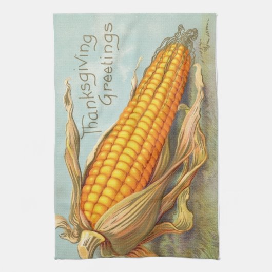 keukenhanddoek voor Thanksgiving (Verticaal)